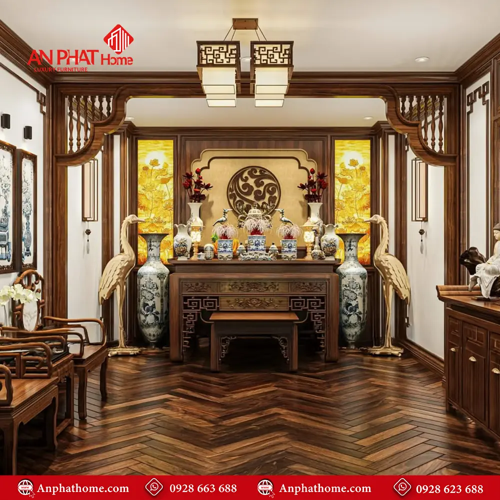 Phòng Thờ Gia Tiên Ấm Cúng BT-2391 3 Phòng Thờ Gia Tiên Ấm Cúng BT-2391