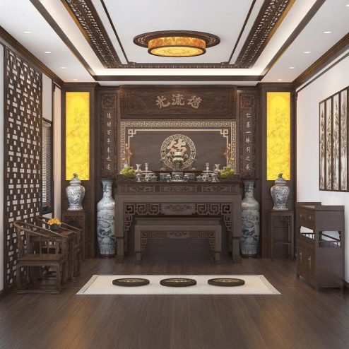 Phòng Thờ Gia Tiên Cao Cấp BT-2332