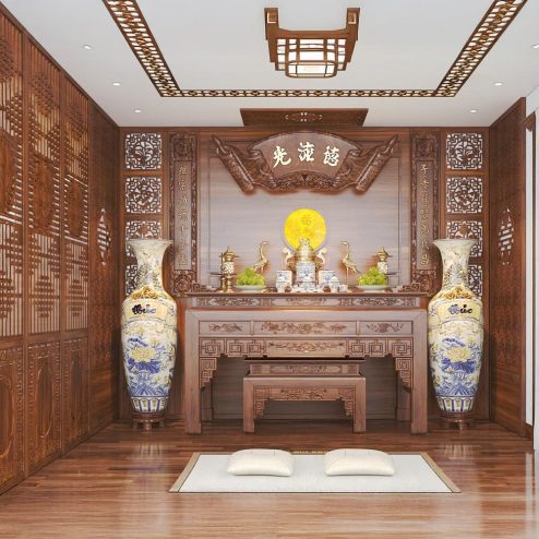 Phòng Thờ Gia Tiên Đẹp BT-2333