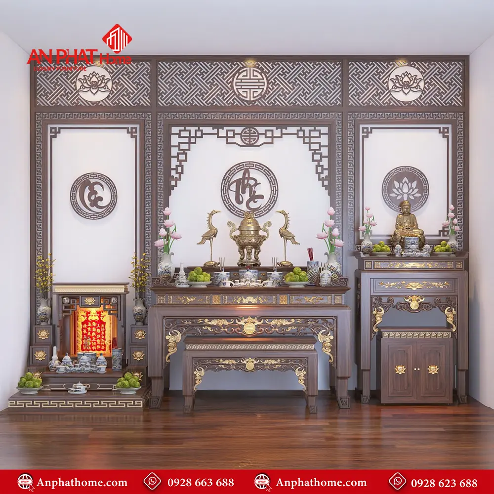 Phòng Thờ Hiện Đại Đẹp BT-2351 5 Phòng Thờ Hiện Đại Đẹp BT-2351