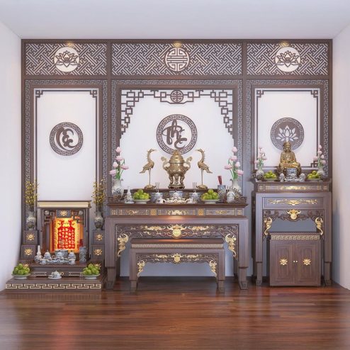 Phòng Thờ Hiện Đại Đẹp BT-2351