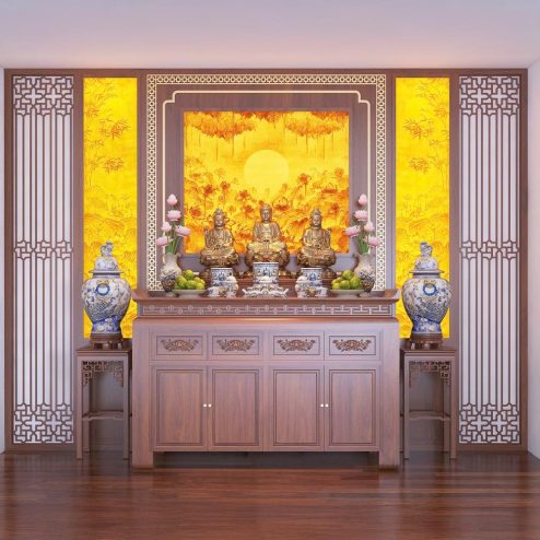 Phòng Thờ Phật Hiện Đại BT-2345