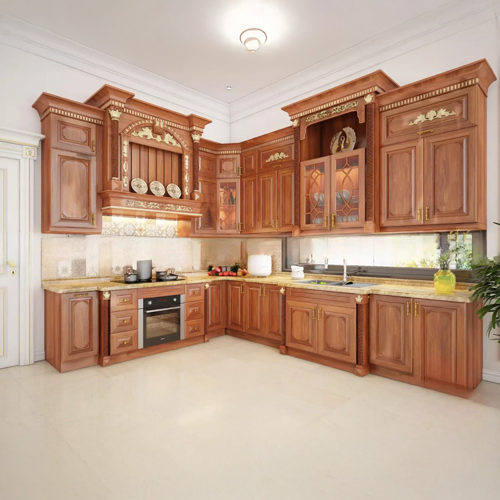 Tủ Bếp Gỗ Tự Nhiên