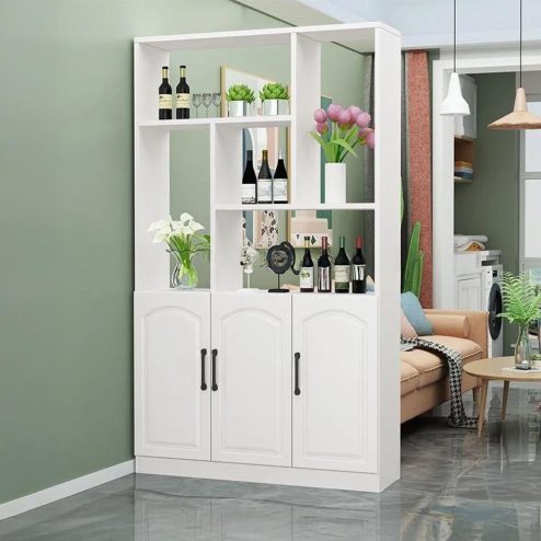 Tủ Kệ Ngăn Phòng Gỗ Công Nghiệp Hiện Đại T-5306