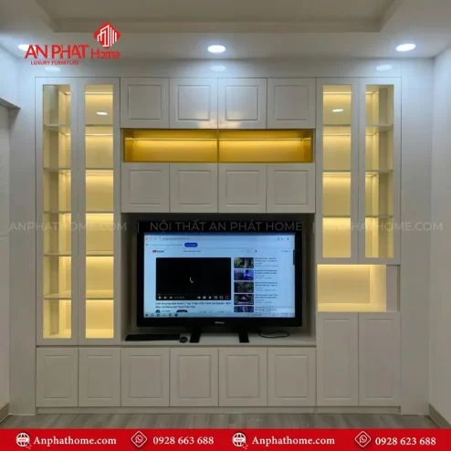 tu ke tivi canh kinh ket hop den led hien dai t 540100001