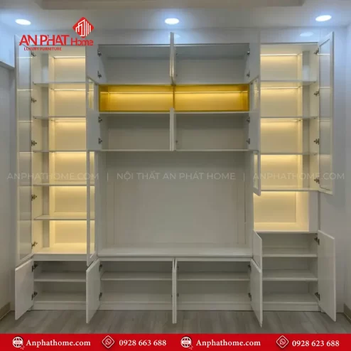 tu ke tivi canh kinh ket hop den led hien dai t 540100002