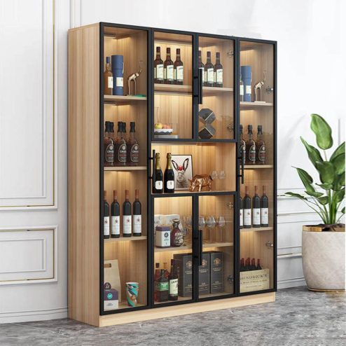 Tủ Rượu Cánh Kính Thiết Kế Hiện Đại T-5321