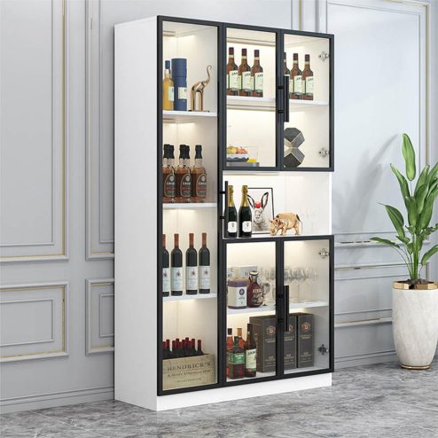 Tủ Rượu Cánh Kính Thiết Kế Sang Trọng T-5322
