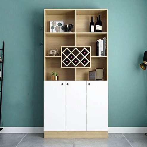 Tủ Rượu Gỗ MDF Hiện Đại T-5334