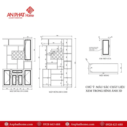 tu ruou ket hop ke trang tri t 532300003