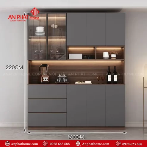 tu ruou ket hop trang tri hien dai t 534600003