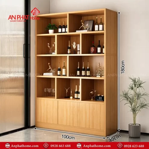 tu ruou phong khach go cong ngiep t 535100004