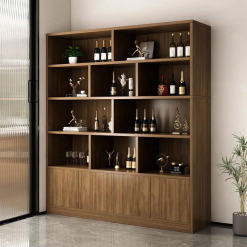 Tủ Rượu Phòng Khách Gỗ Công Ngiệp T-5351