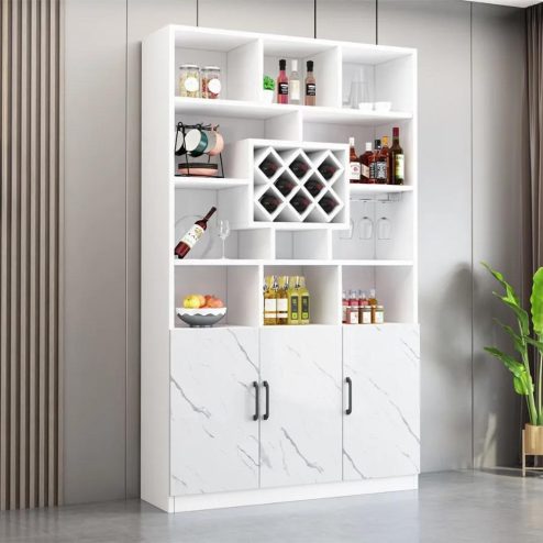 Tủ Rượu Thiết Kế Hiện Đại Gỗ MDF T-5350