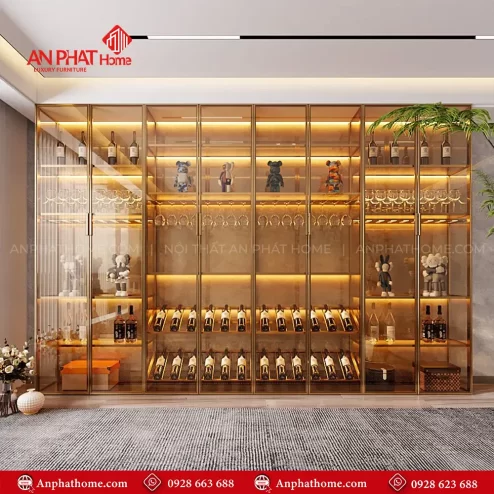 tu ruou vang nhom kinh sang trong t 534900001