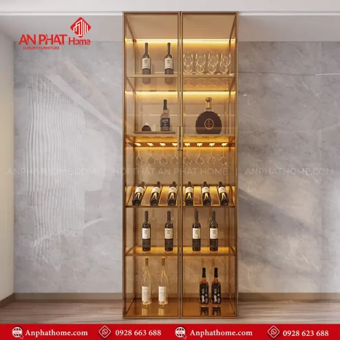 tu ruou vang nhom kinh sang trong t 534900004