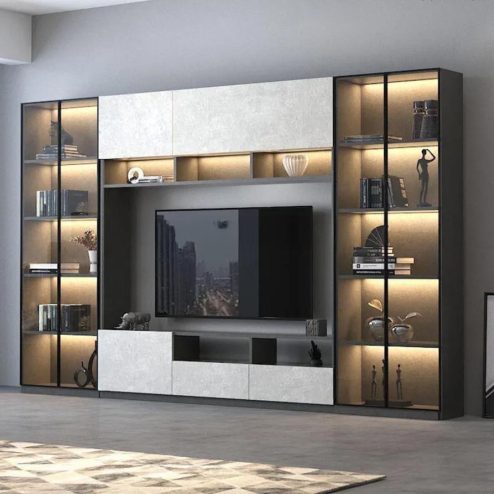 Tủ Tivi Gỗ Công Nghiệp Hiện Đại T-5413