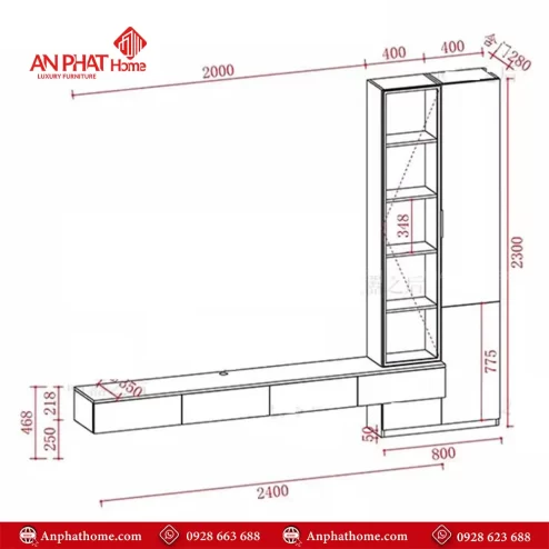 tu tivi go mdf sang trong t 536900001