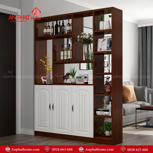 tu trang tri ket hop vach ngan phong khach t 530400002