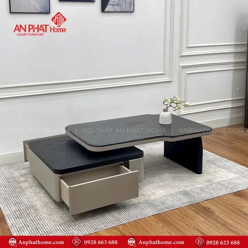 Mẫu bàn trà phòng khách hiện đại