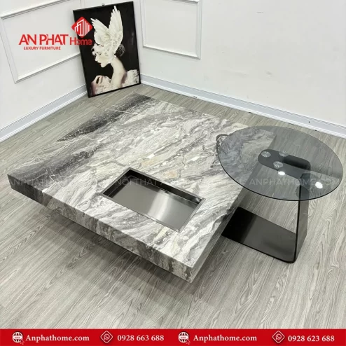 Bàn trà phòng khách hiện đại