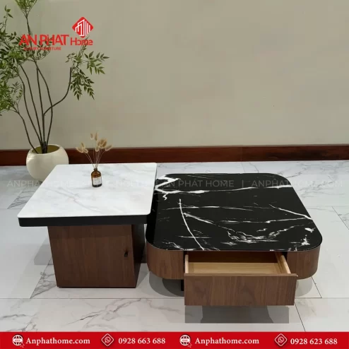 Bàn trà mặt đá đẹp hiện đại