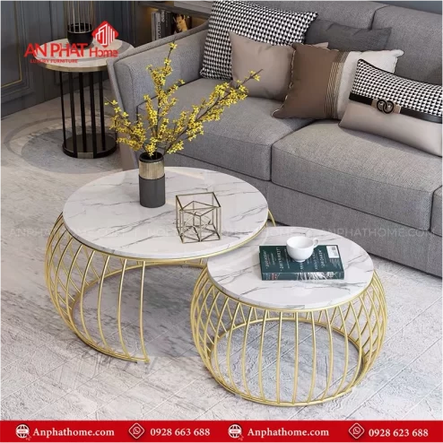 Mẫu bàn trà phòng khách đẹp