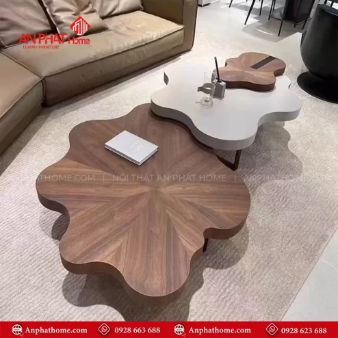 Mẫu bàn trà gỗ đẹp