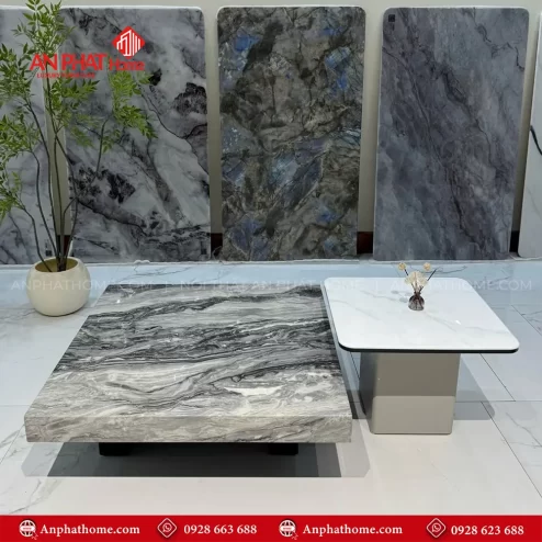Bàn trà đôi vuông mix màu độc đáo B-3005 An Phát Home