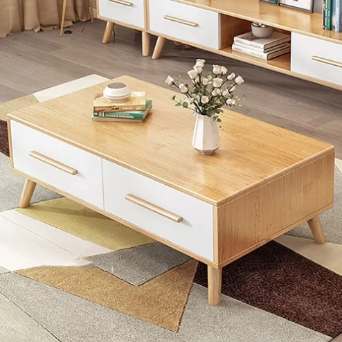 Bàn trà gỗ MDF thiết kế đơn giản B-2959 An Phát Home