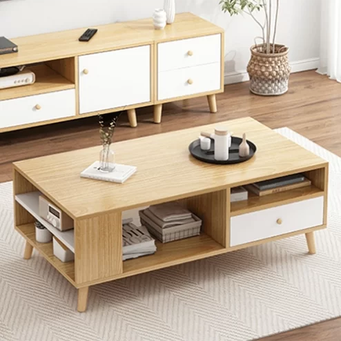 Bàn trà hiện đại bằng gỗ thanh lịch B-2961 An Phát Home