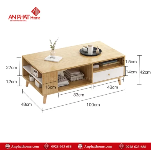 Ban tra hien dai bang go thanh lich B 2961 4