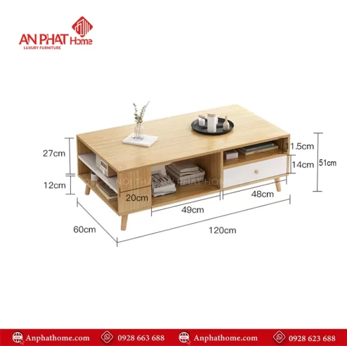 Bàn trà cao cấp nhập khẩu