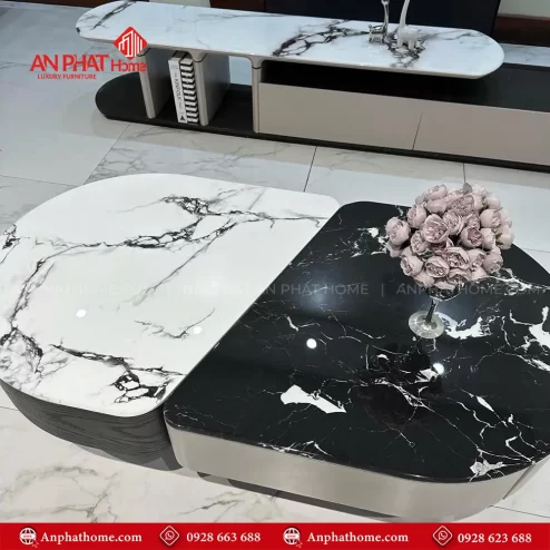 Ban tra mat da cam thach sang trong hien dai B 3038 5