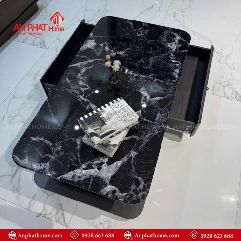 Ban tra mat da chu nhat co ngan keo nhap khau B 3024 5