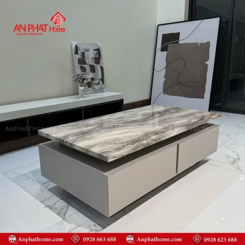 Ban tra mat da chu nhat sang trong B 3022 3