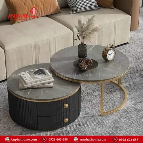 Mẫu bàn trà phòng khách đẹp