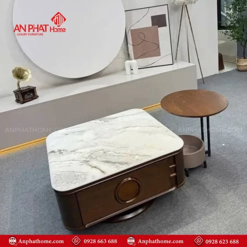 Bàn trà phòng khách hiện đại