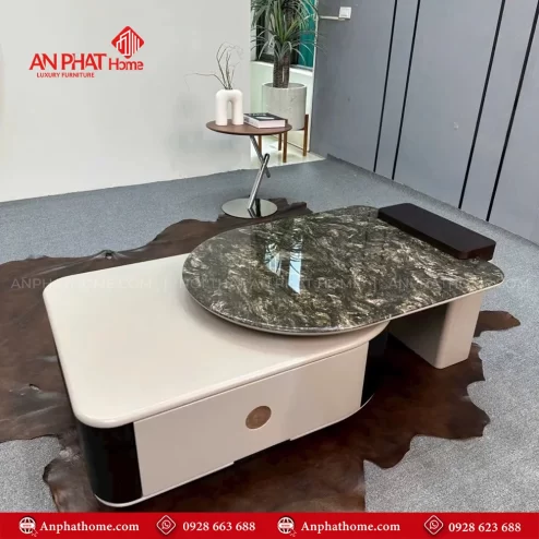 Bàn trà phòng khách hiện đại