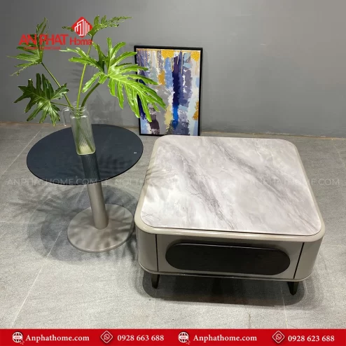 Bàn trà mặt đá cao cấp