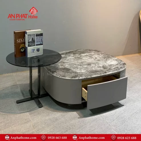 Bàn trà phòng khách kiểu Nhật