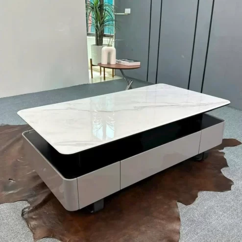 Bàn trà mặt đá thiết kế hiện đại B-2983 An Phát Home