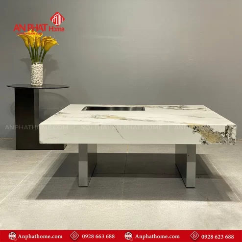 Bàn trà mặt đá cao cấp