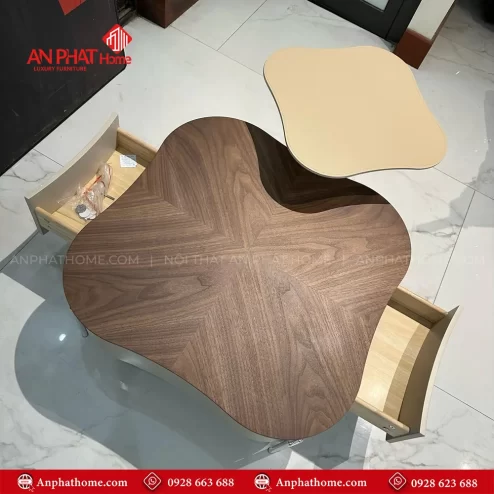 Ban tra mat go veneer phoi mau doc dao nhap khau cao cap B 3034 5