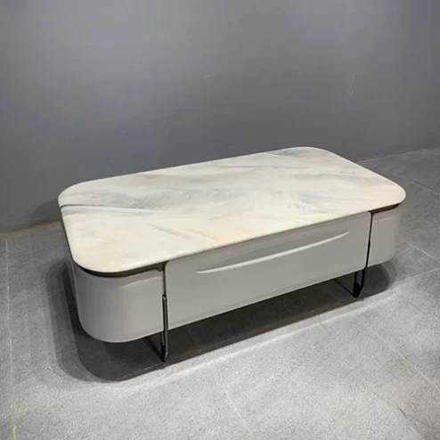 Bàn trà nhập khẩu mặt đá cao cấp B-2939 An Phát Home