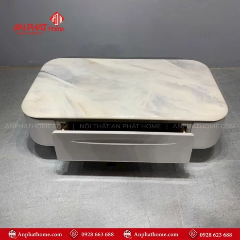 Mẫu bàn trà mặt đá cao cấp