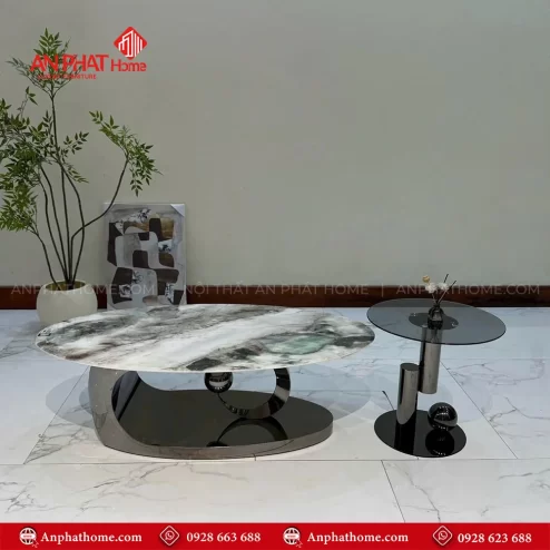 Bàn trà phòng khách hiện đại