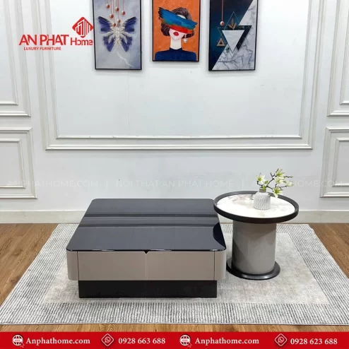 Bàn trà nhập khẩu thiết kế thanh lịch B-2953 An Phát Home