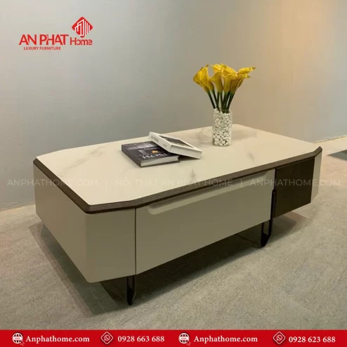 Bàn trà phòng khách kiểu Nhật