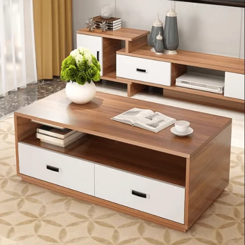 Bàn trà phòng khách nhập khẩu thanh lịch B-2952 An Phát Home